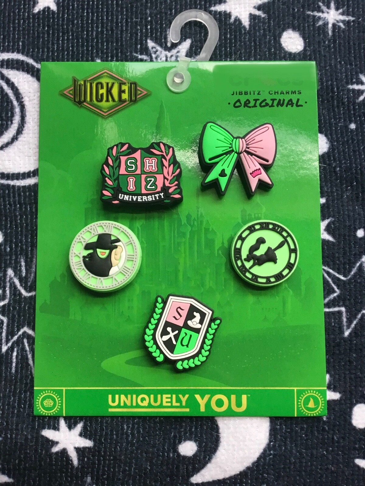 Crocs Handmade Jibbitz 5-10pc Wicked Wizard Of Oz Shoe charms Set Glinda elphaba
