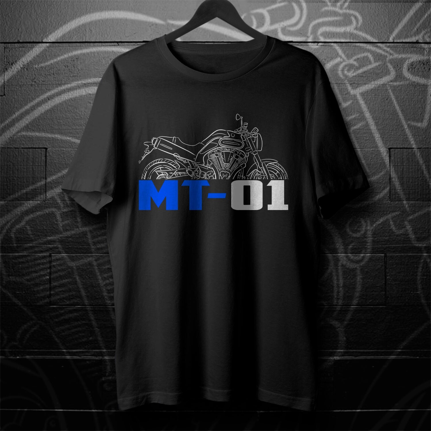 For Yamaha MT-01 fans – Motorcycle T-Shirt