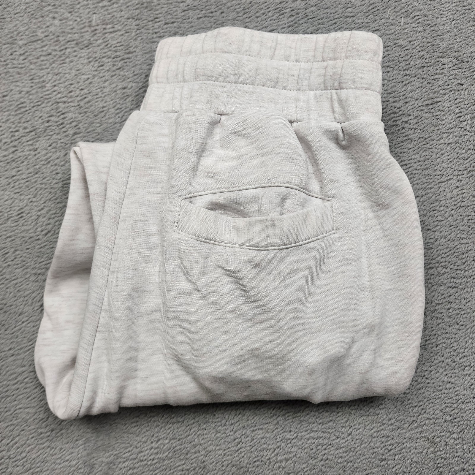 Varley Womens XS Slim Cuff Pant 25 DoubleSoft Light Gray Joggers Loungewear