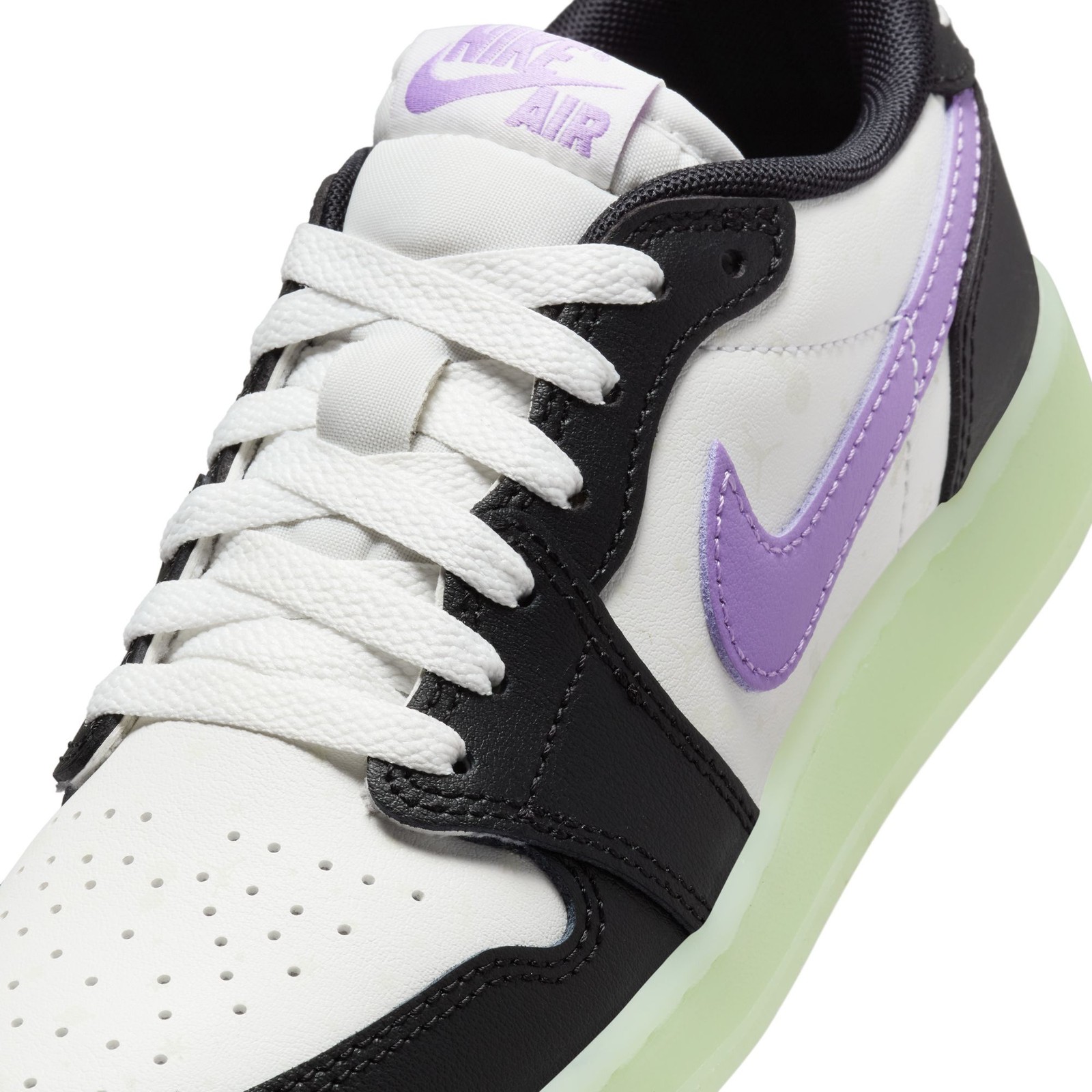 AIR JORDAN 1 RETRO LOW OG GS BLACK RASPBERRY