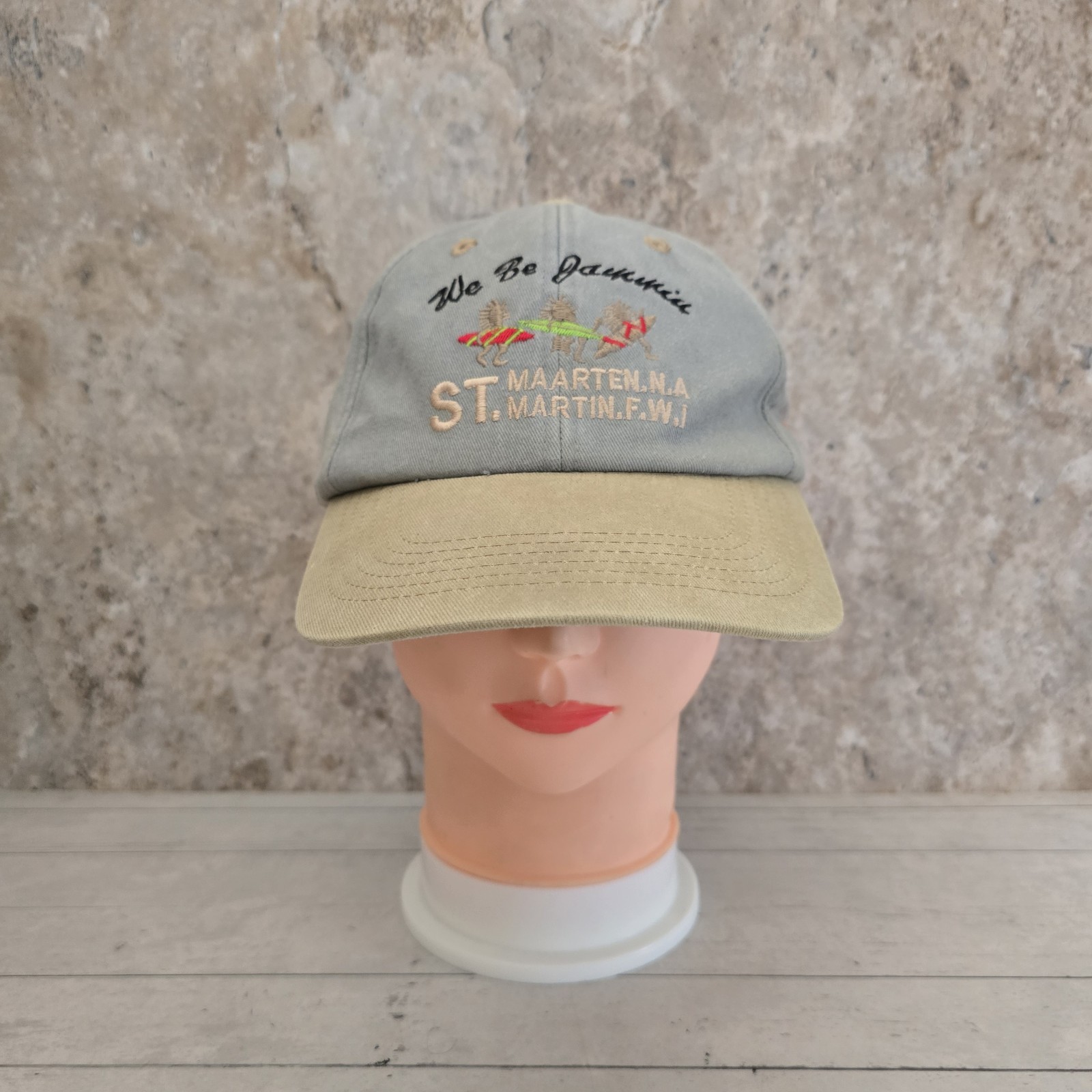 St Maarten N.A.Martin F.W.I. We Be Jammin Adjustable Cap