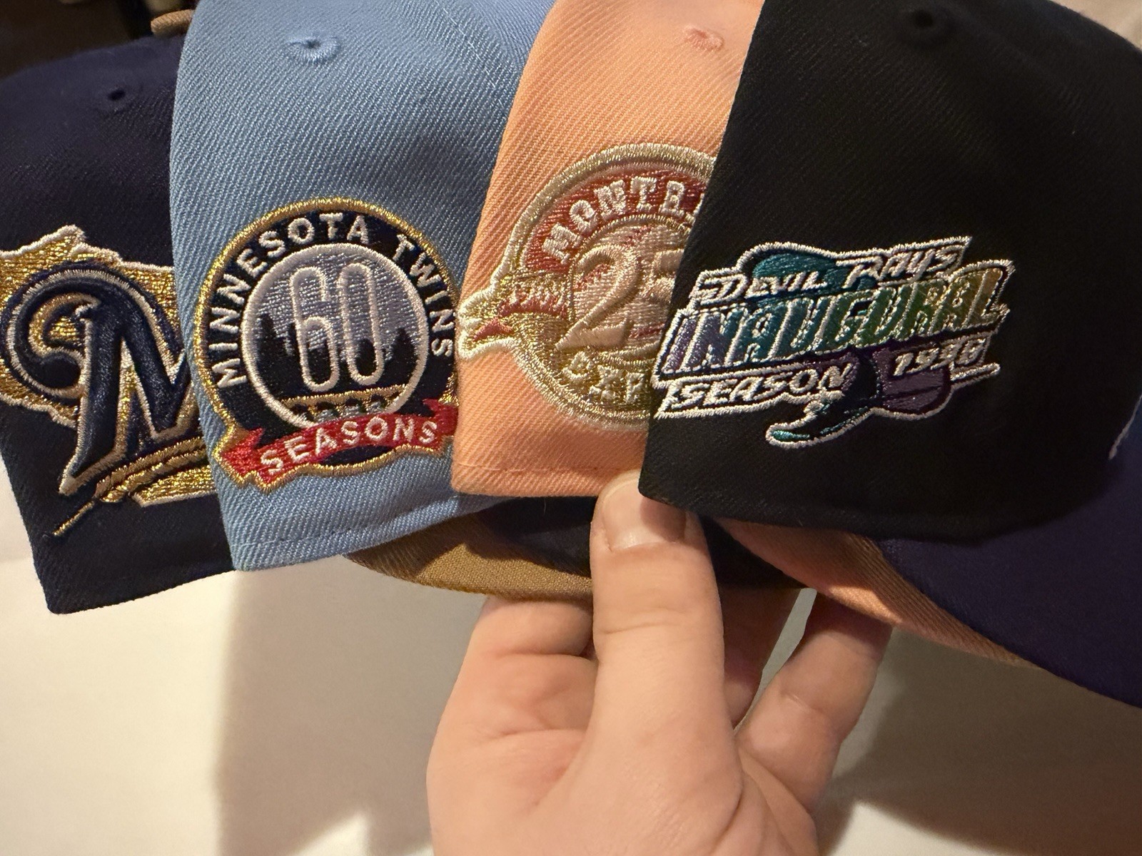 7 1/2 Hat Club Exclusive Lot Of Hats(4 Hats In Total)