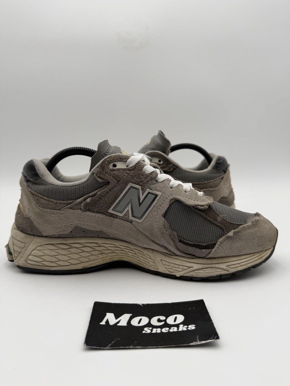 Used Size 8.5-New Balance 2002R Protection Pack Rain Cloud *NO BOX*