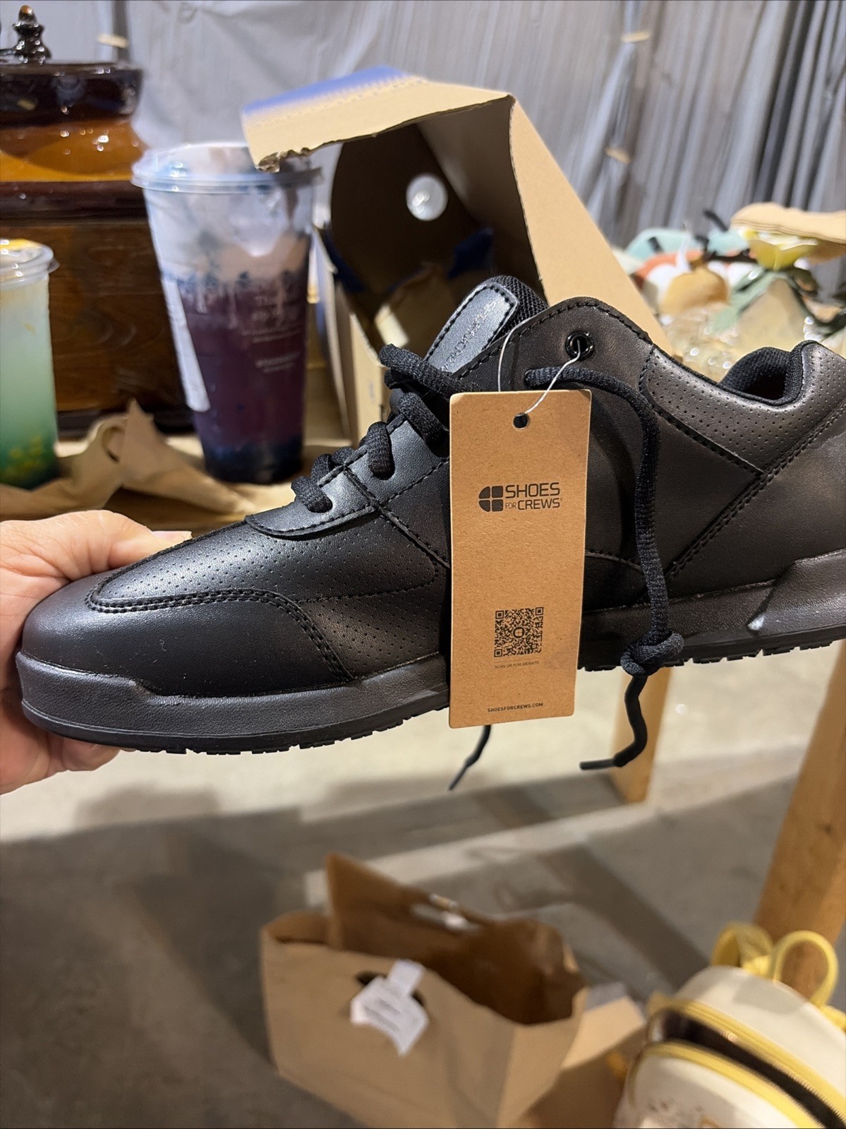 Shoes For Crews Liberty Slip-Resistant Work Shoes