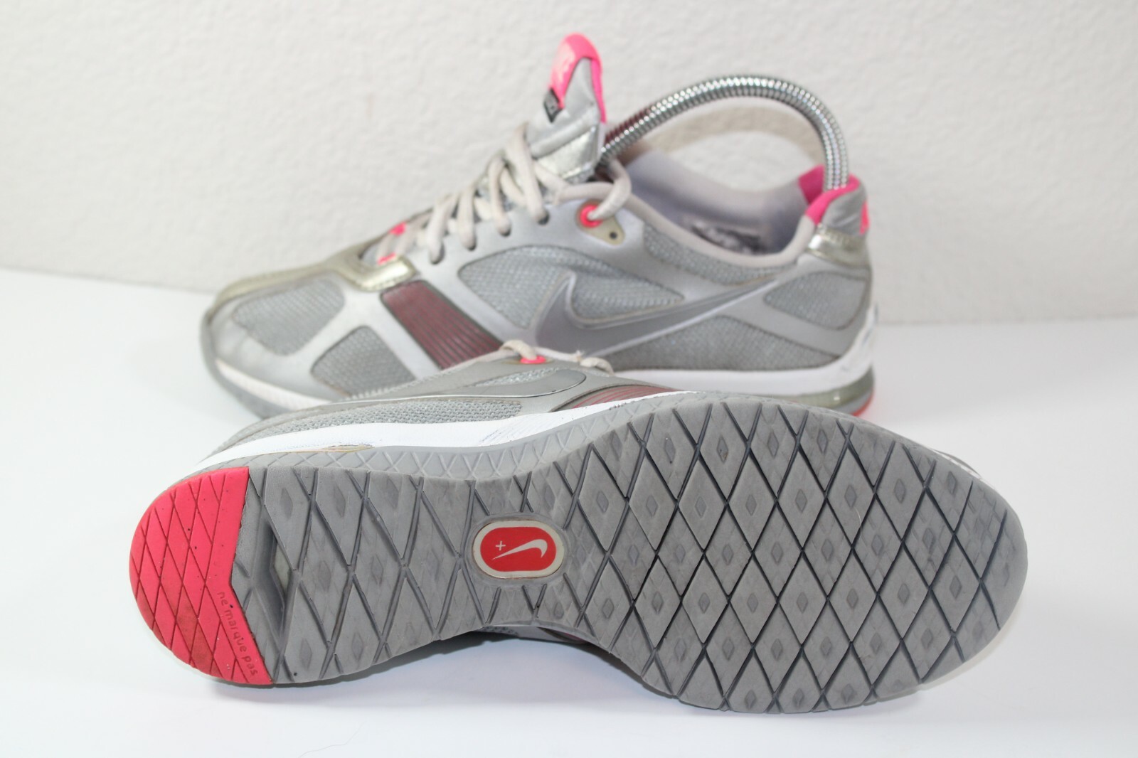 NIKE zoom quick Women’s grey mesh and synthetic trainers/Sneakers/Shoes Sz 6