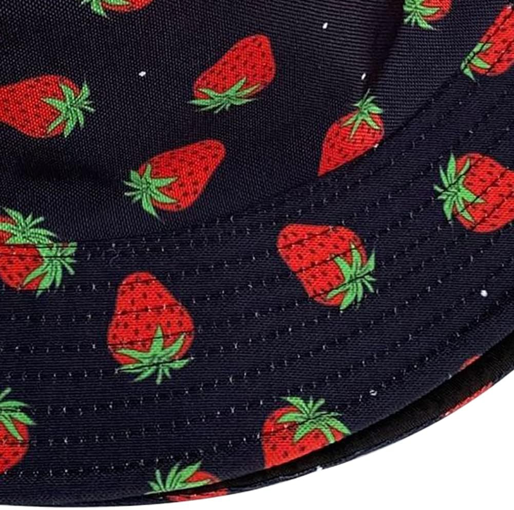 Unisex Bucket Hat Beach Sun Hat Aesthetic Fishing Hat for Men Women Teens, Rever