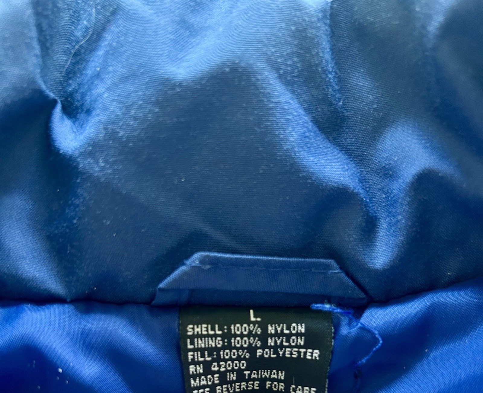 VTG 90’s Steep Slopes Men’s Colorblock Blu/Blk Ski Jacket Full Zip Puffer
