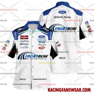 Chandler Smith Nascar Racing 2026 Apparel Hawaiian Polo Shirts