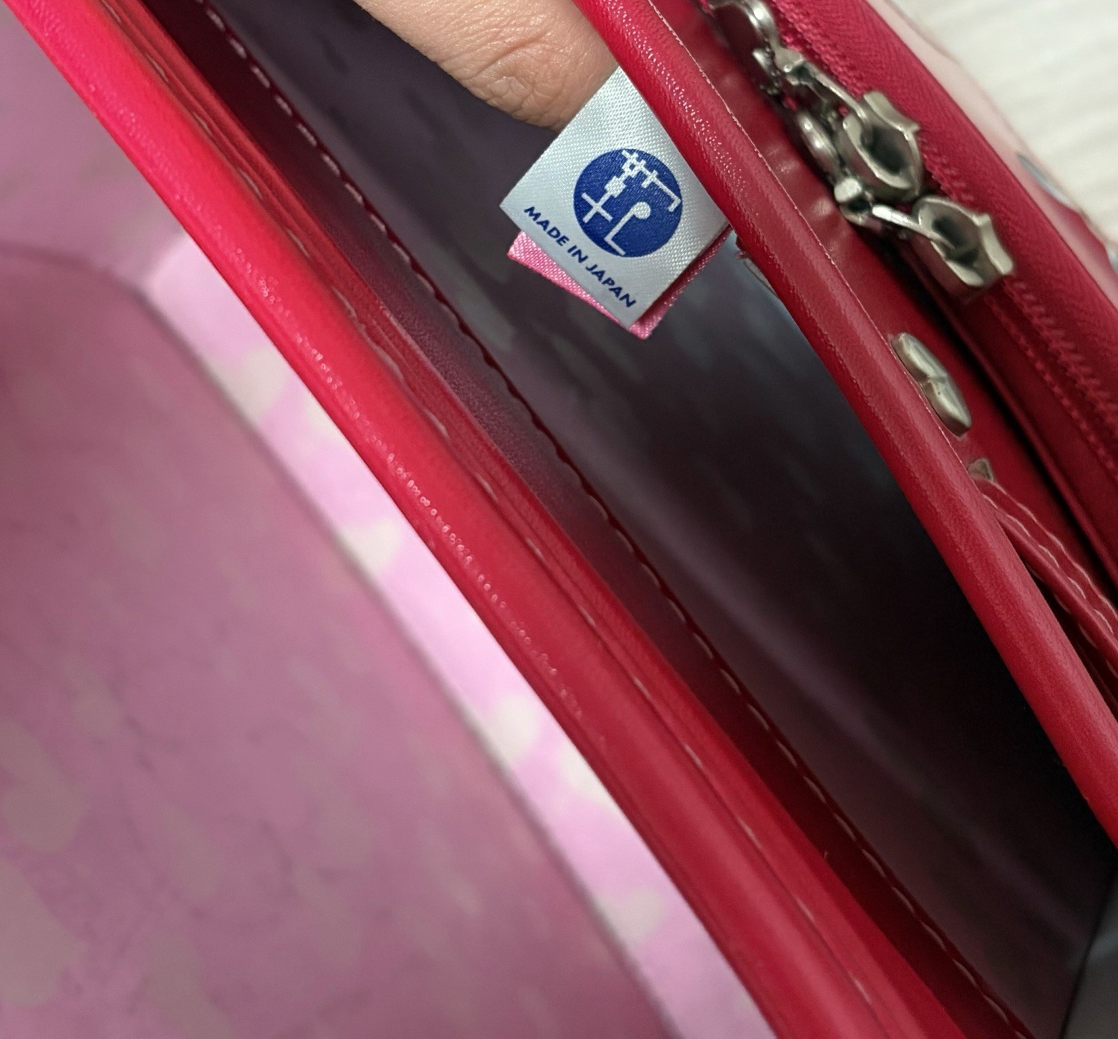 Randoseru Japan Fit-chan Red Synthetic Leather: School Bag Adult or Kids