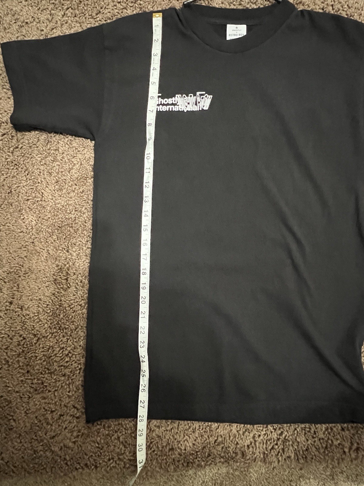 Ghostly International x Astro Boy Shirt Size S Rare Limited Edition Run
