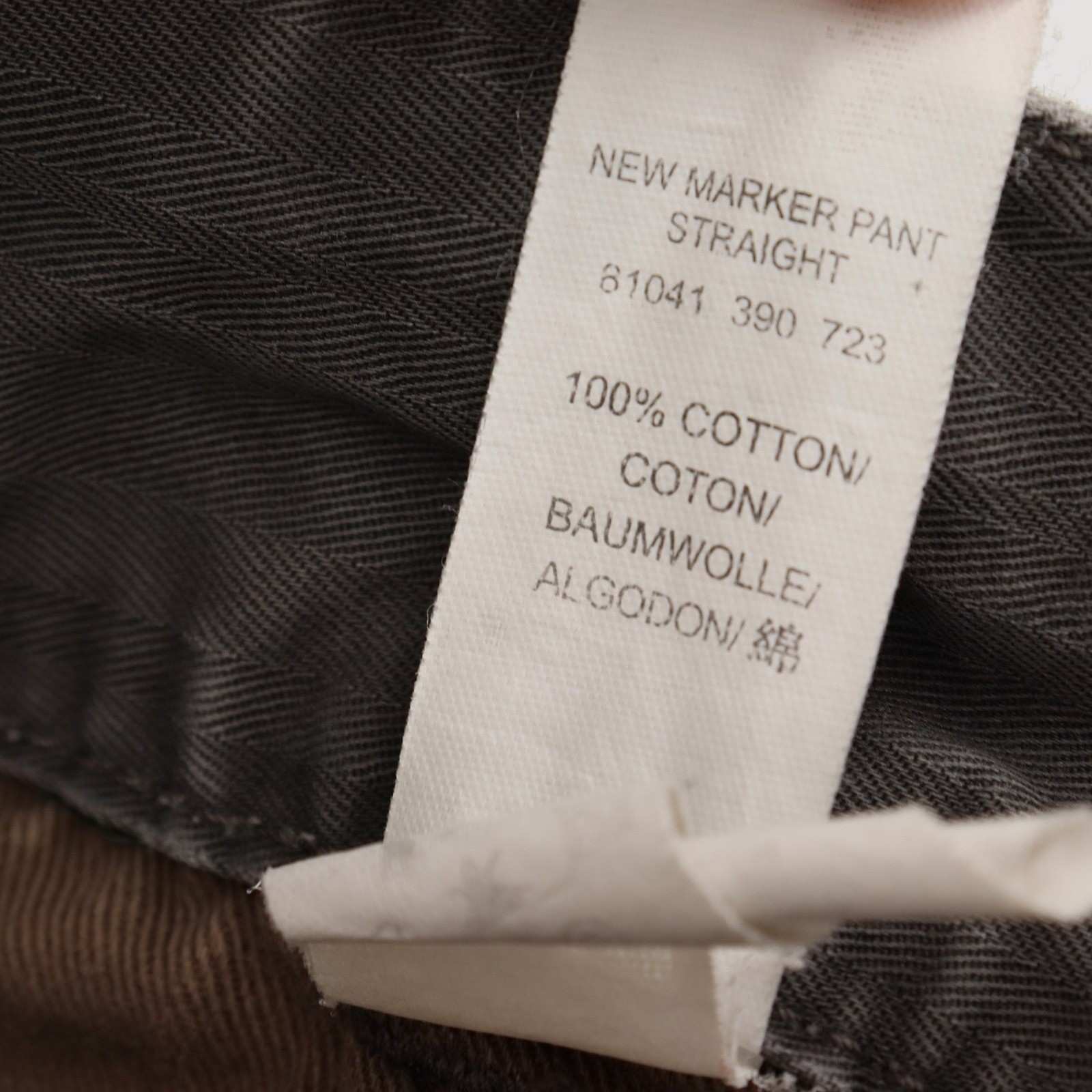 G Star Raw New Marker Pant Size 33×32 Olive Green Straight Men’s Cargo Pants