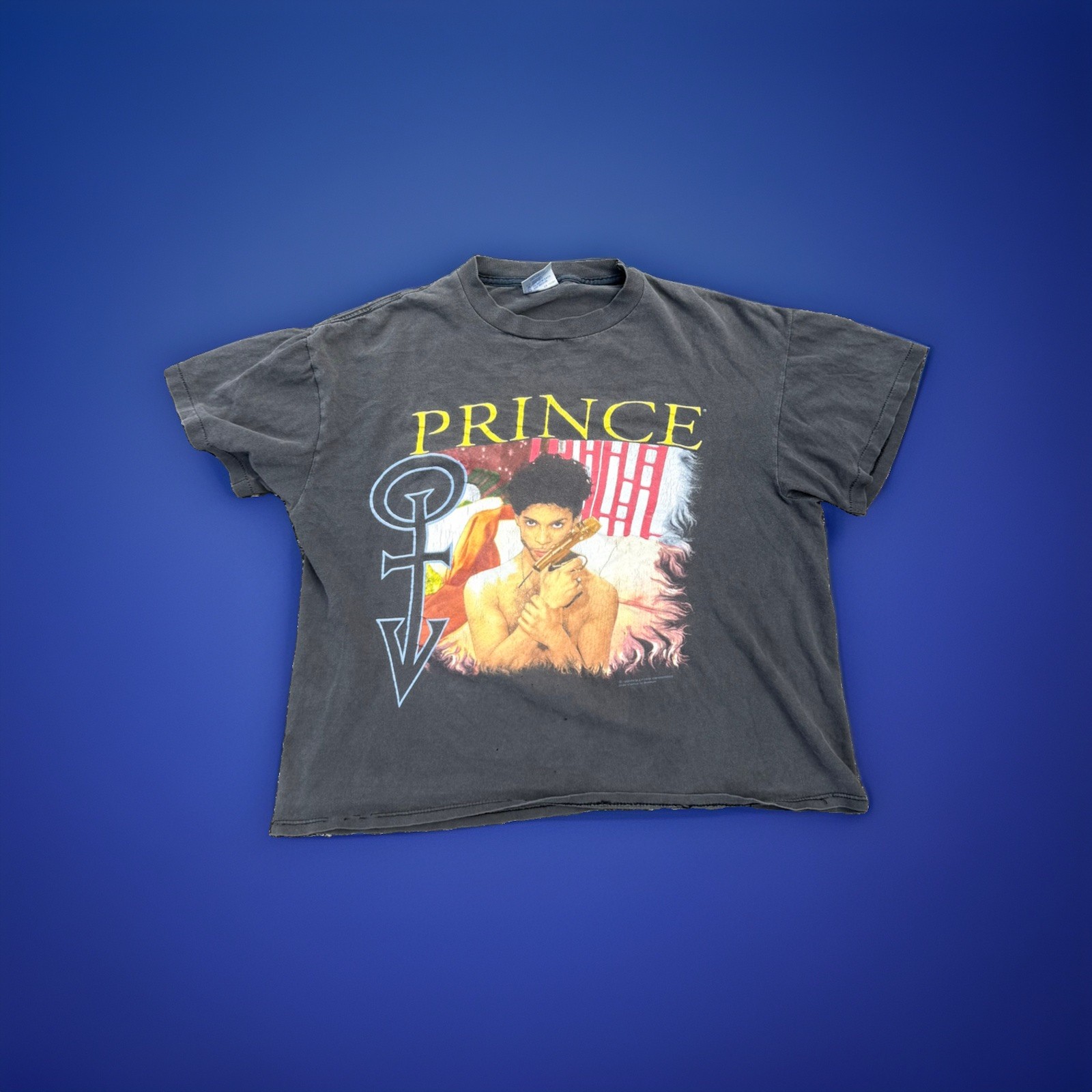 Vintage 90’s Prince Rap T-shirt Size XL Measurements L – 24in Pit To Pit – 22in