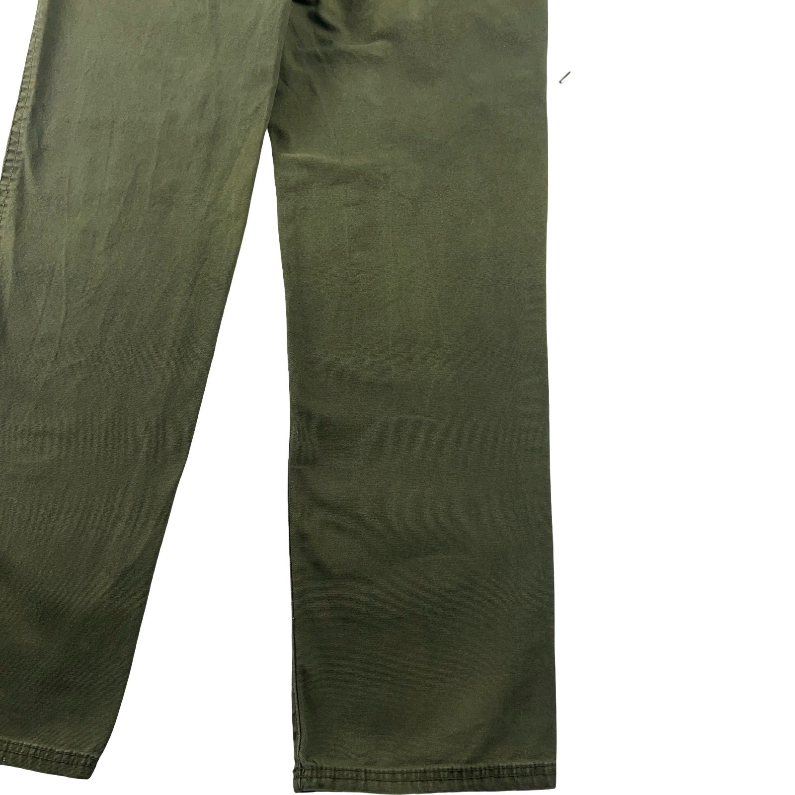 Legendary Outfitters Canvas Pants Mens 36×34 Green Straight Leg Cargo Pocket
