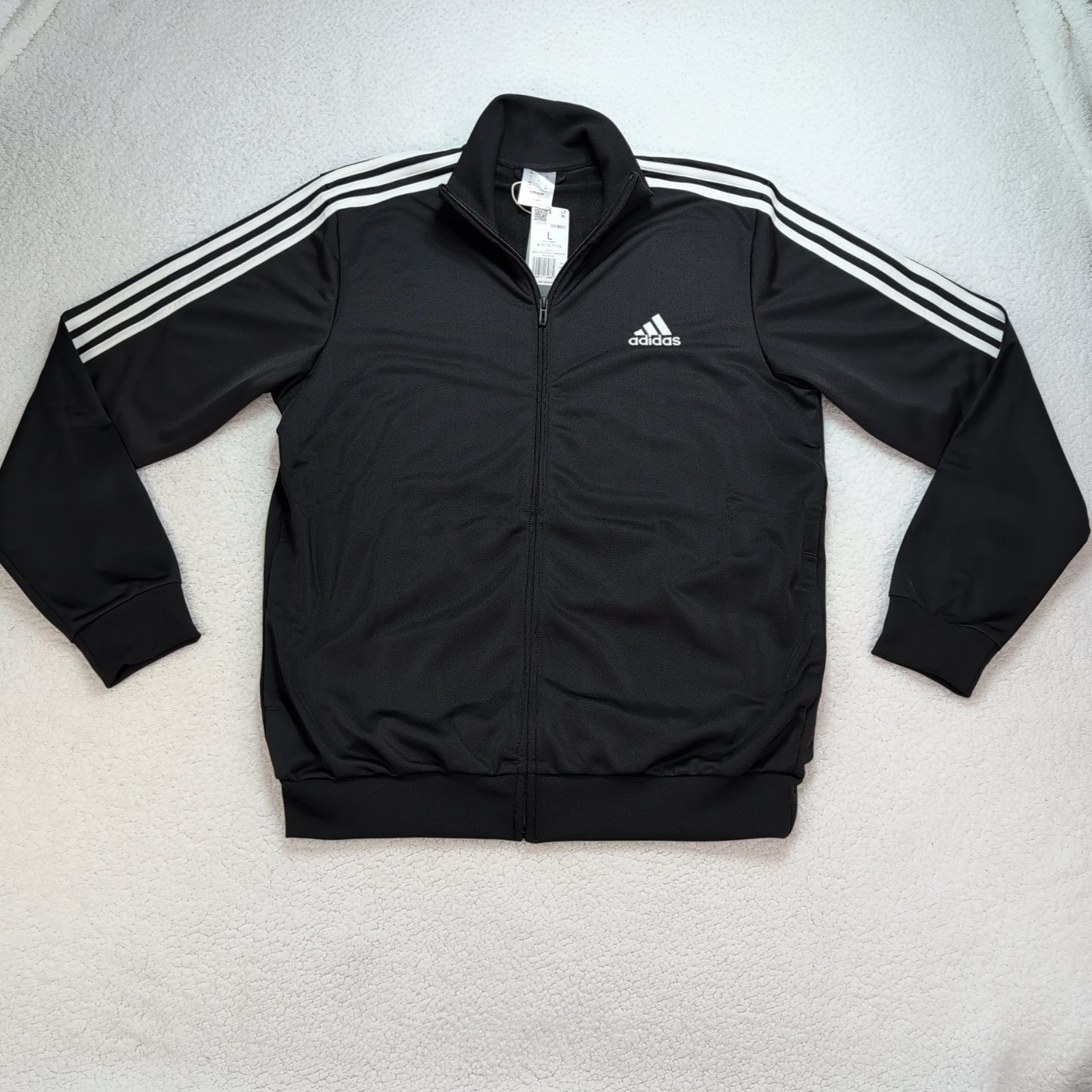 Adidas Essentials Warm-Up Tricot Tracksuit Men’s size XL 3-Stripes NWT