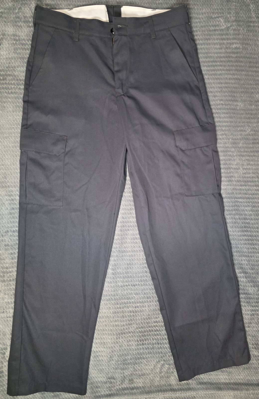 Red Kap PT88CH9 Men’s Gray Work Pants 34×32 Twill Poly/Cotton Construction