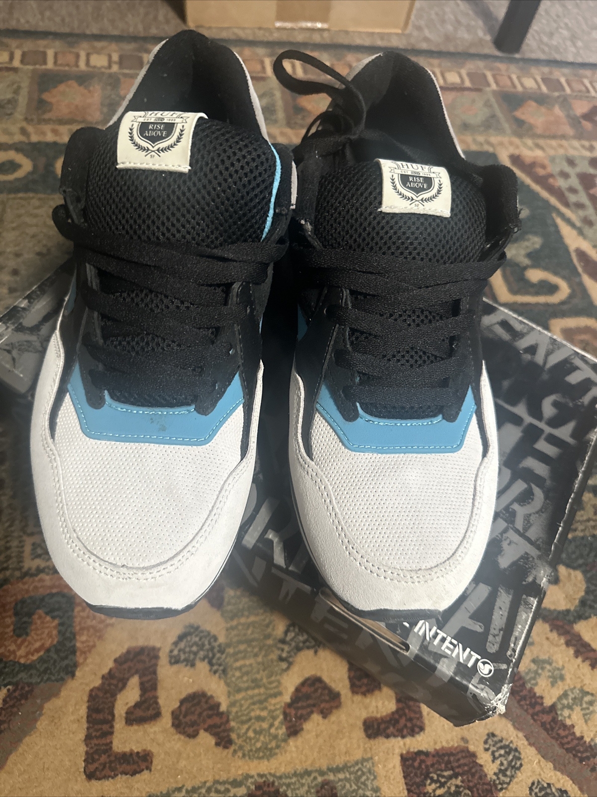Vintage DVS Huf Skate Shoe Size 11.5 Good Condition With Box