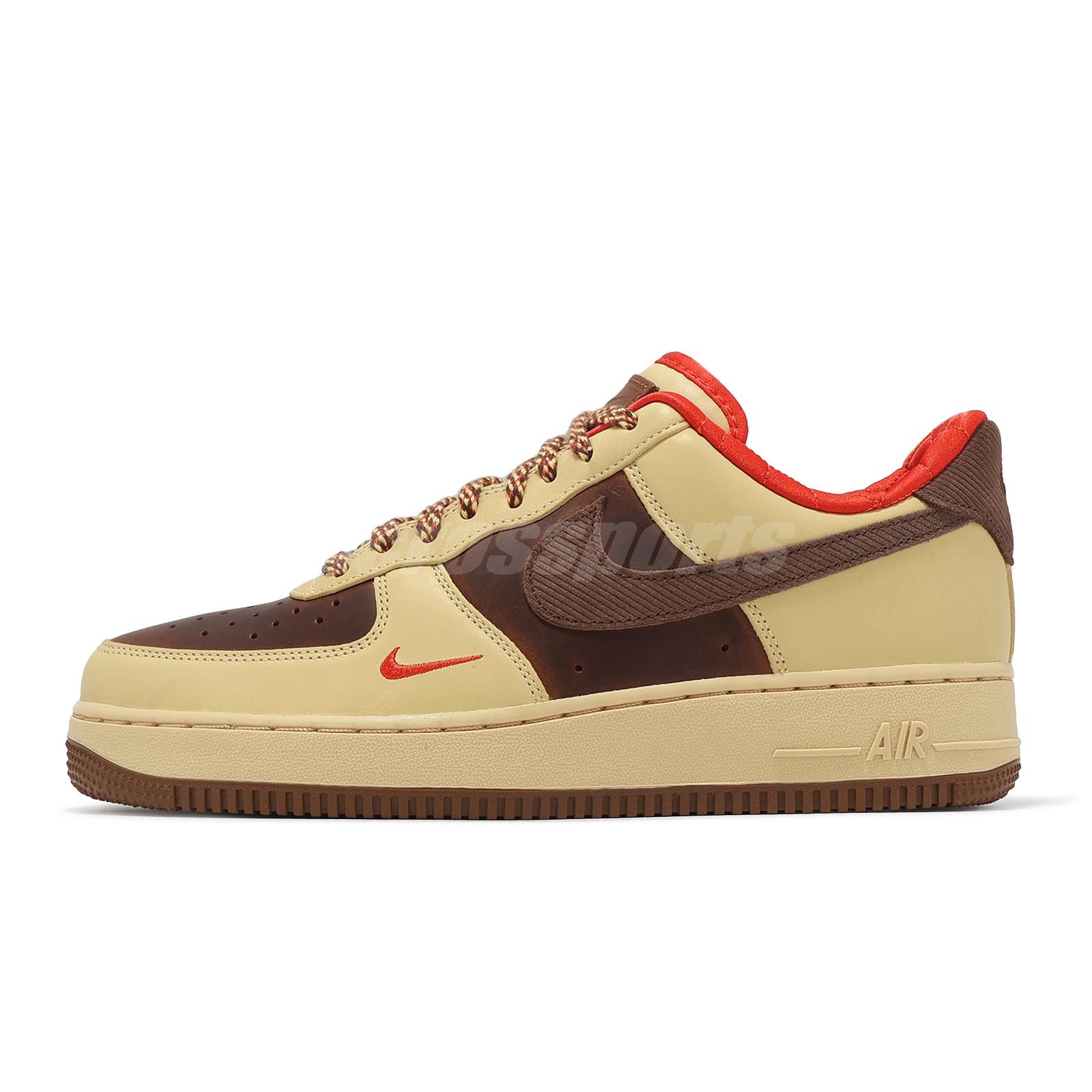Nike Air Force 1 07 AF1 Light British Tan Cacao Wow Men Casual Shoes HQ3447-222
