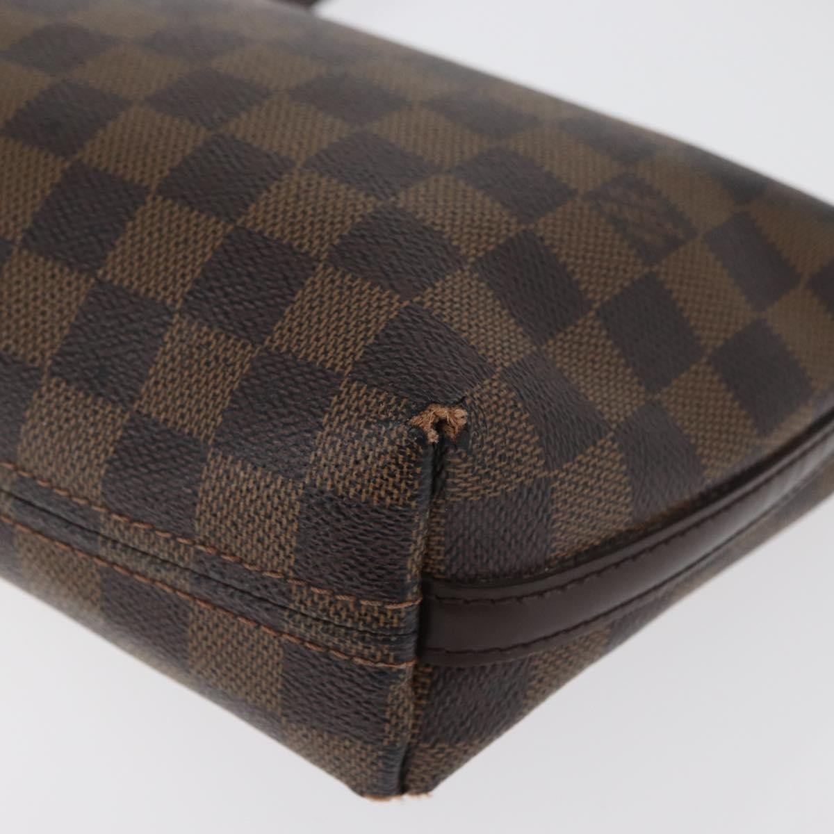 LOUIS VUITTON Damier Ebene Illovo PM Shoulder Bag N51996 LV Auth BA12761