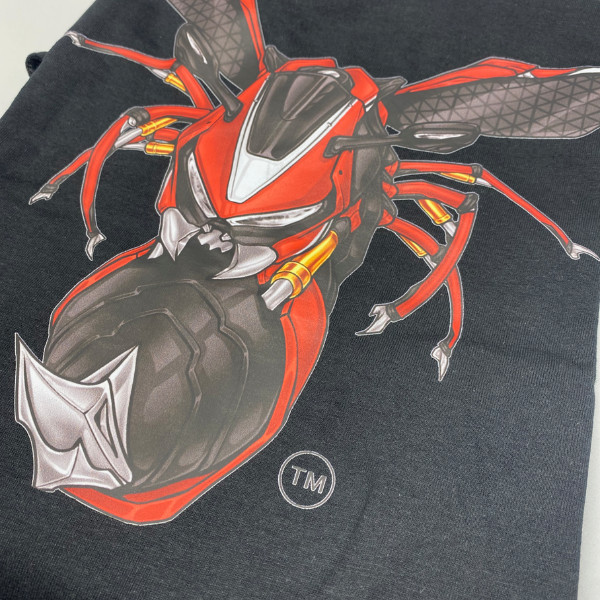FlameHornet Perfomance Graphic T-Shirt CBR1000RR Enthusiast-Black