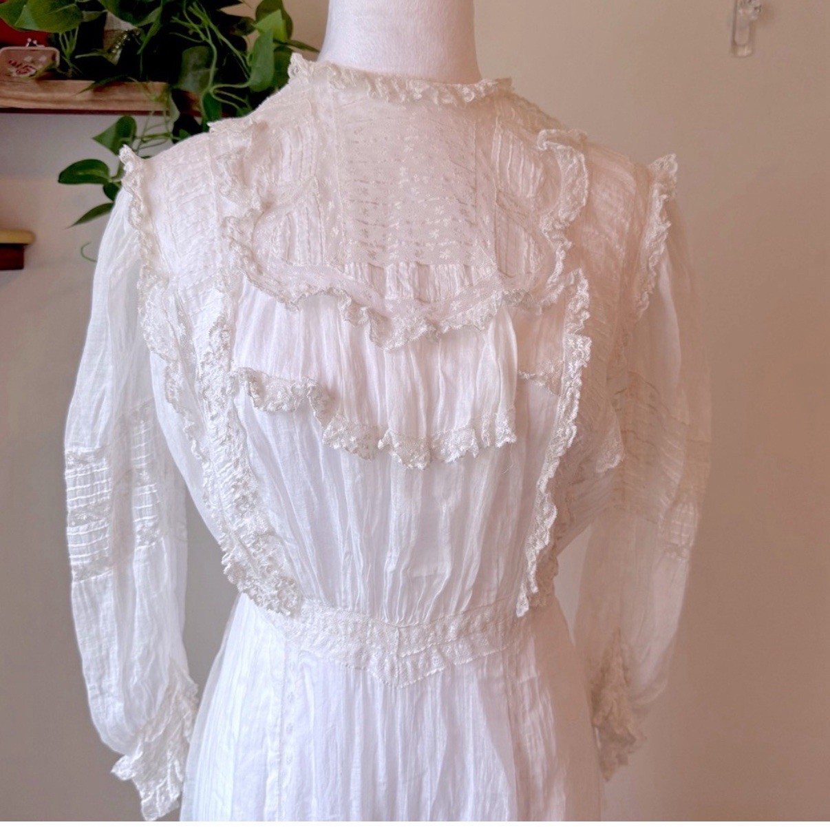 Vintage Edwardian Lawn Dress