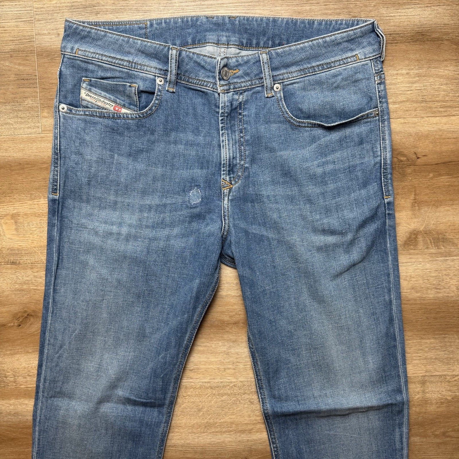Diesel 1979 Sleenker Jeans Men 32×30 Blue Slim Skinny Stretch Medium Wash R84RV