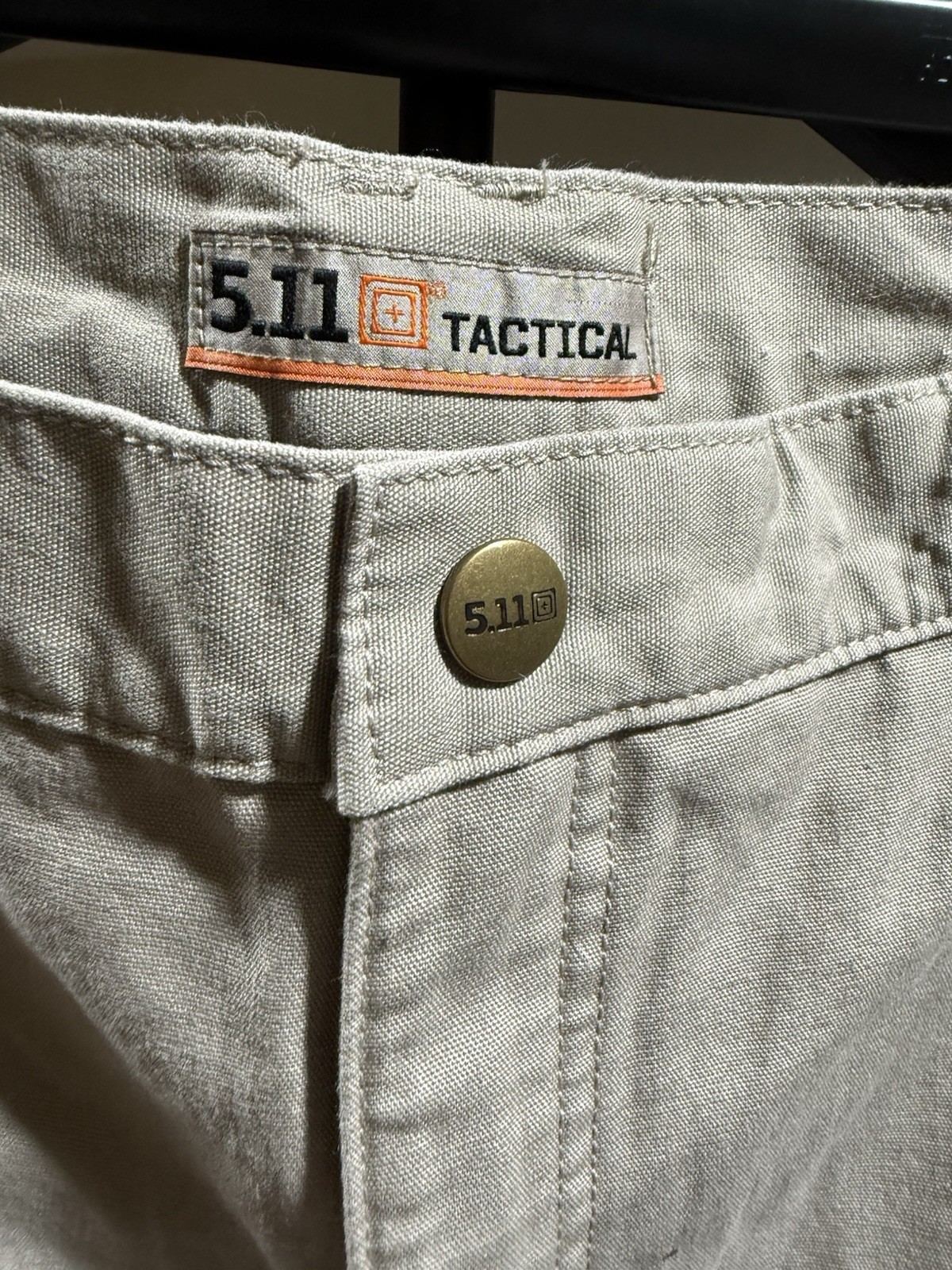 5.11 Tactical Cargo Pants Khaki 34×32 Ripstop Utility Work Hiking EUC