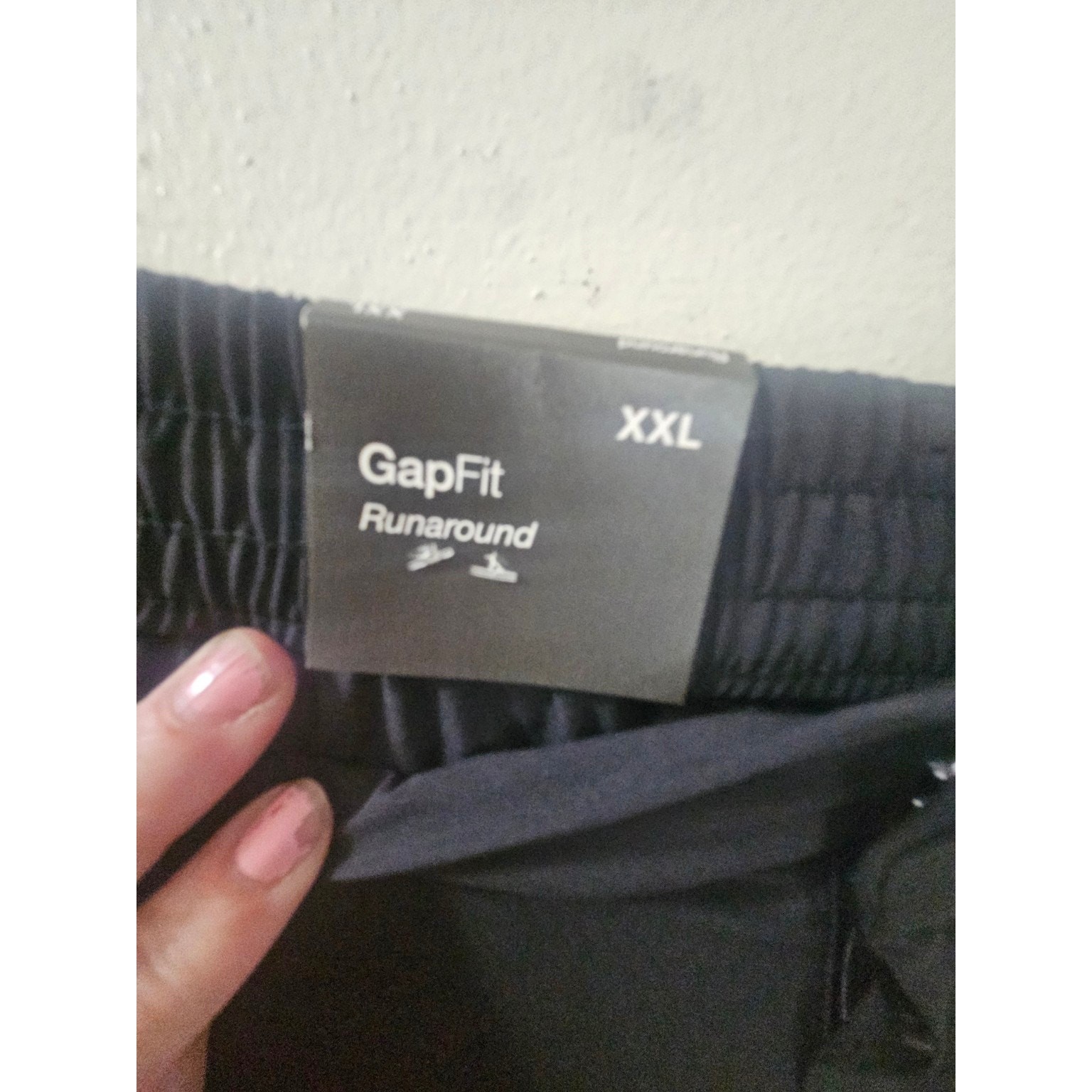 NWT GapFit Runaround Black High Rise 4-Way Stretch Pants Women’s XXL