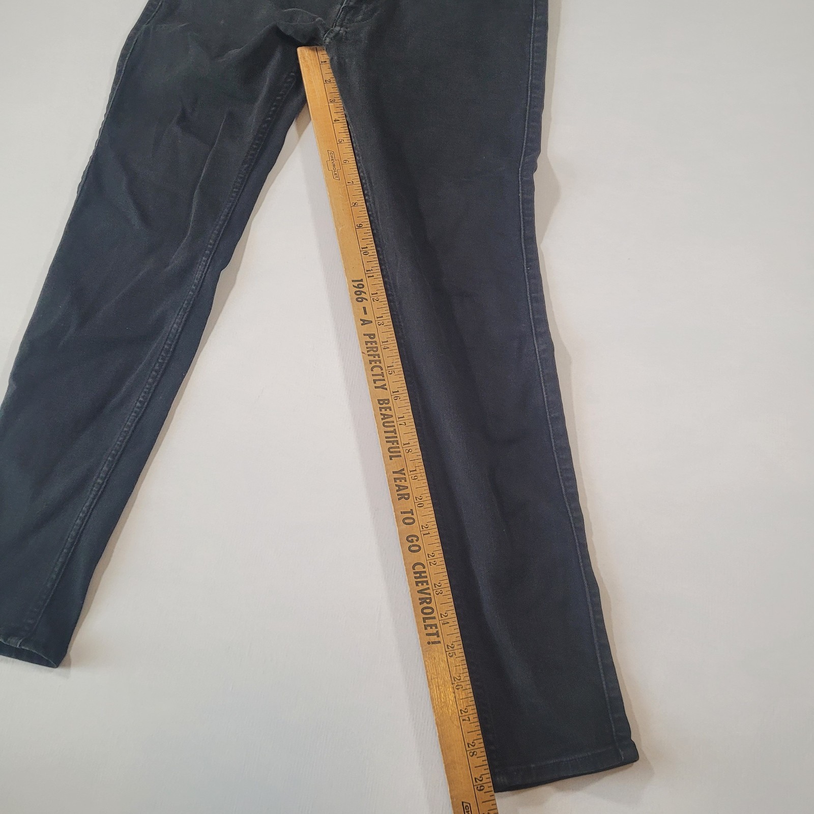 Hollister Super Skinny Jeans Men’s 30×30 Faded Black Advanced Stretch Denim