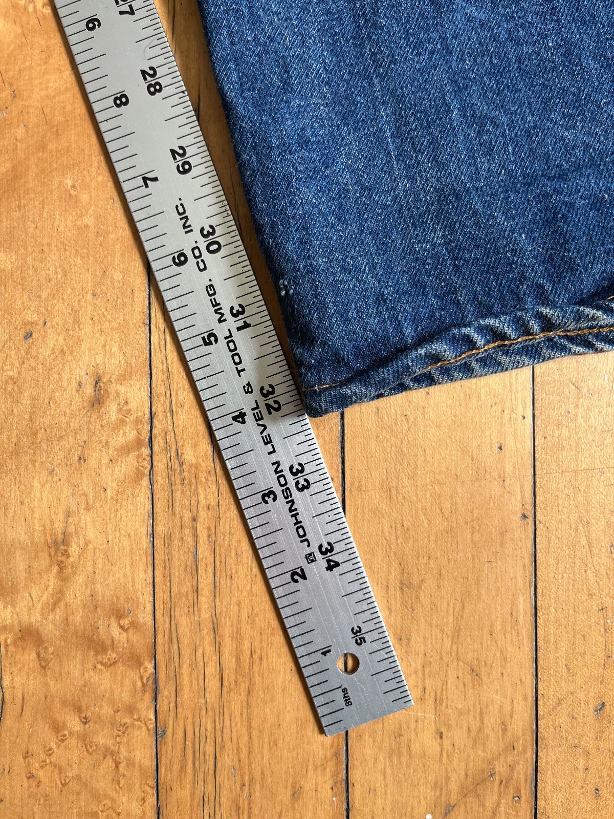 Vintage 1970s Levi’s 501XX Selvedge Denim Jeans Dark Wash Made in USA 30×32.25