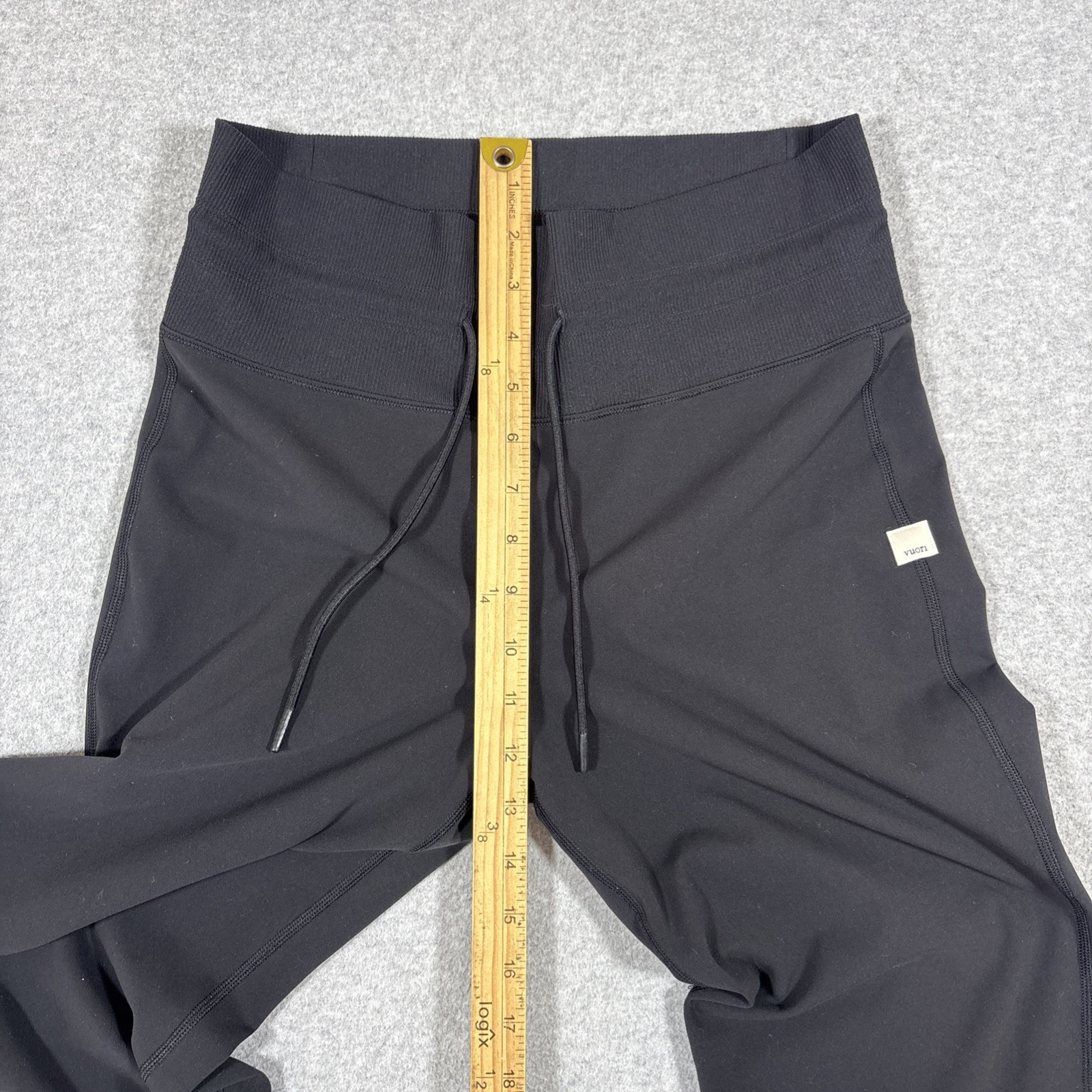 Vuori Womens Daily Joggers Pants Pull On Cropped Yoga Travel VW418 Black M