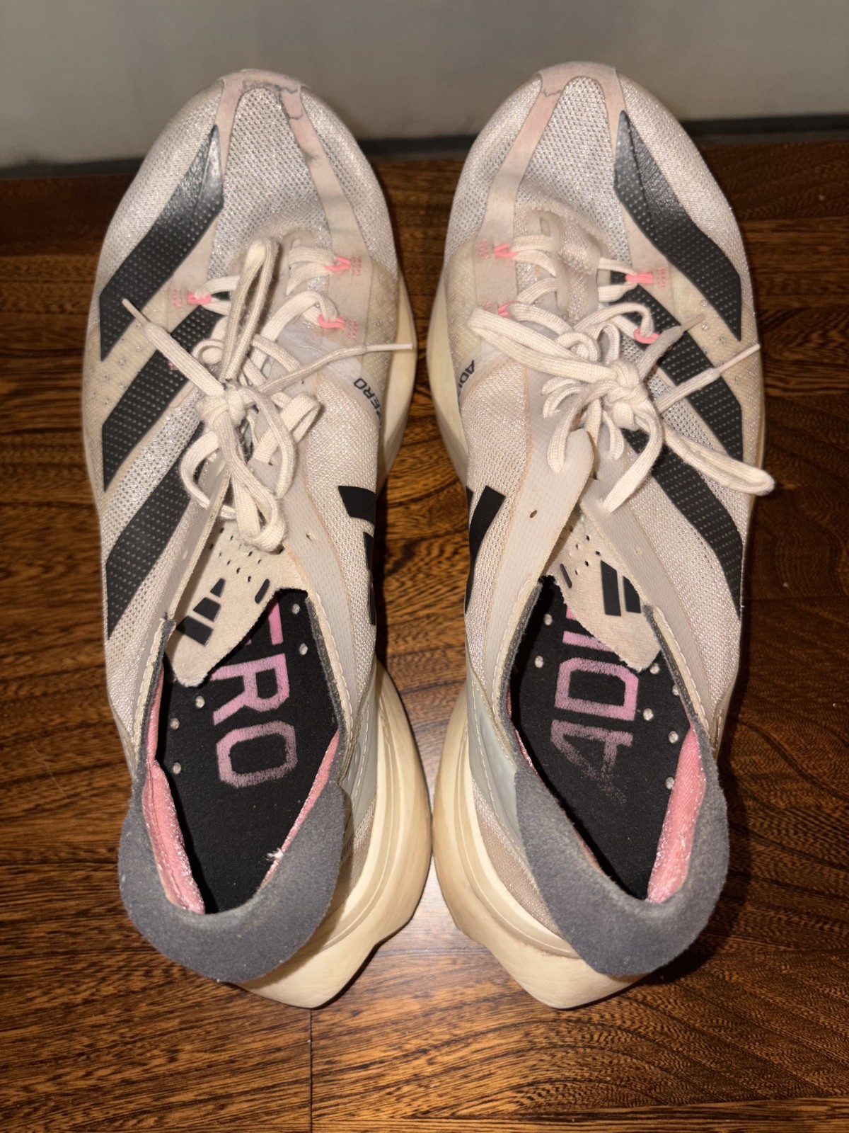 Size 10 – adidas Adizero Adios Pro 3 Low White Night Metallic