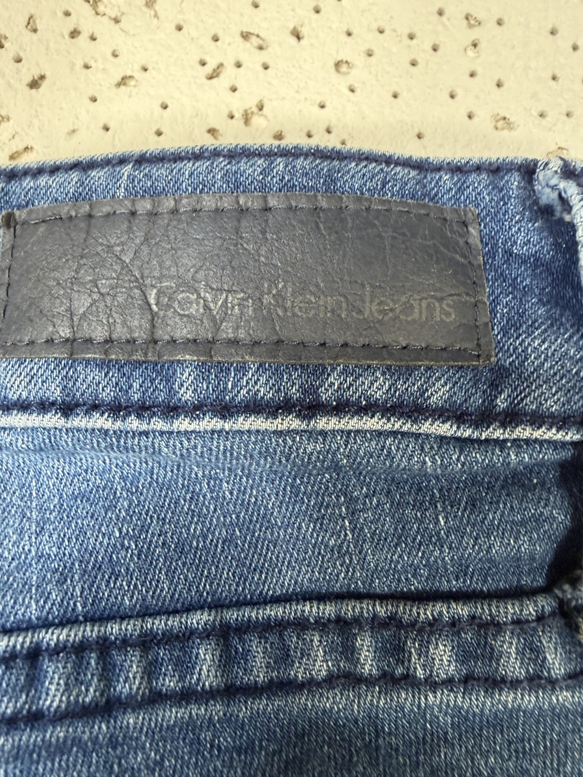 Calvin Klein Ultimate Skinny Jeans Men’s 28×32 Medium Wash Stretch Denim