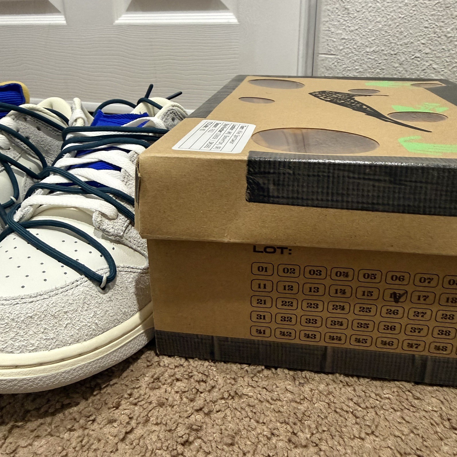 Size 12 – Nike Off-White x Dunk Low Lot 16 of 50 Worn once With Original Box