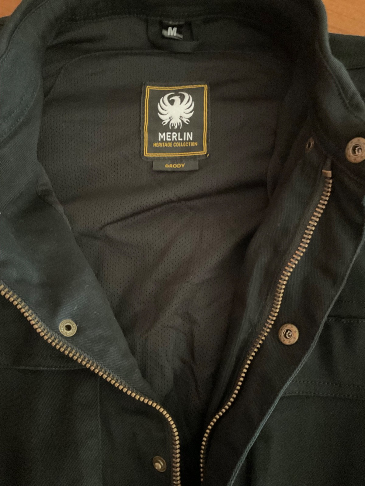 Merlin Brody motorcycle jacket with D30 ghost armor