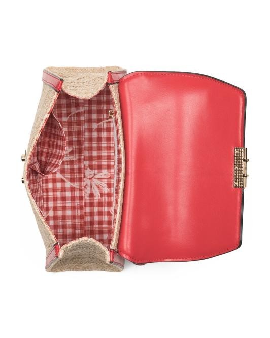 Lobster Crossbody Bag lobster charm detachable strap BCBGENERATION NEW