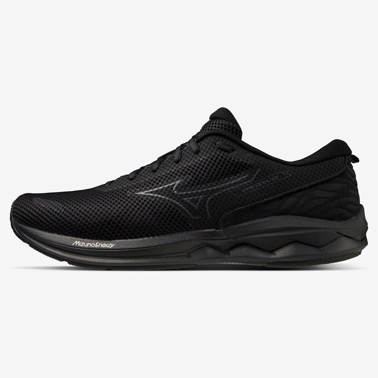 Mizuno Running Shoes WAVE REVOLT 3 WIDE Black/Dark Gray J1GC2385 01 2023 NEW!