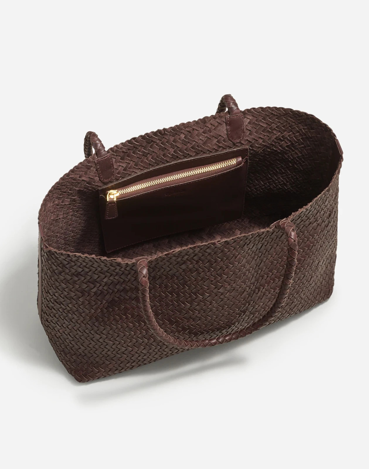 Madewell Signature Woven Leather Tote Bag