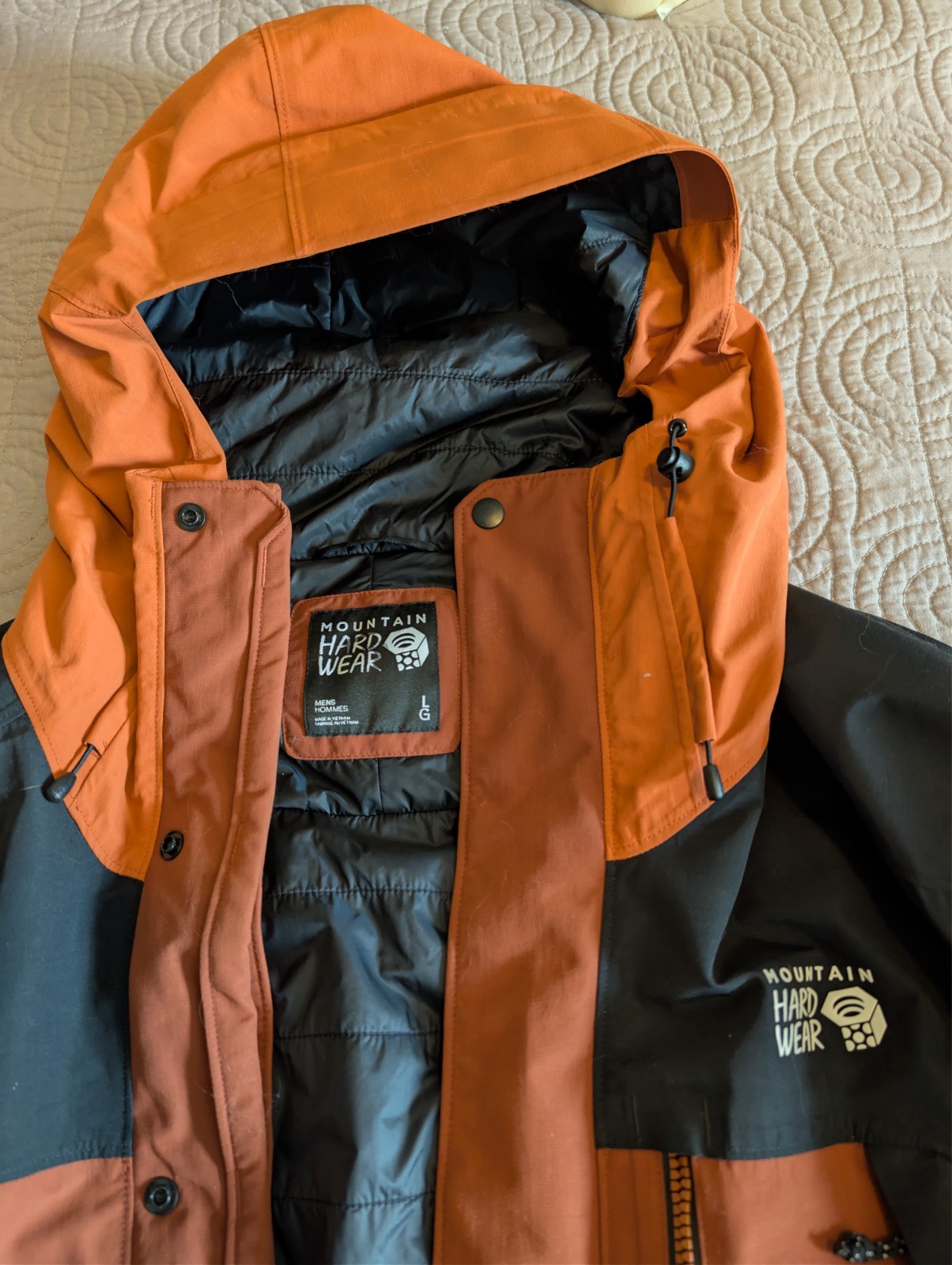 Mountain Hardware First Tracks insulated jacket, mens Large