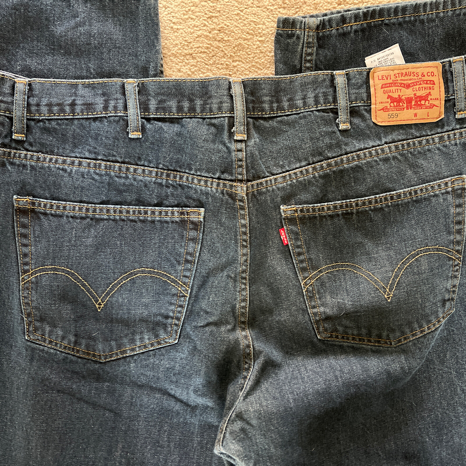 Levi’s 559 Men’s Relaxed Straight Jean 44×32