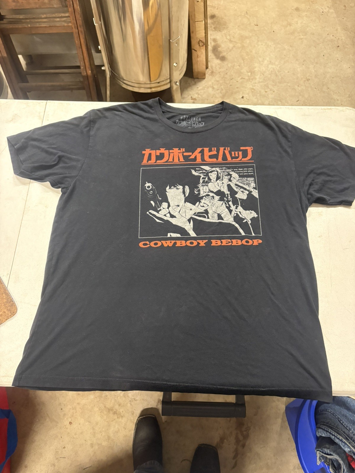 COWBOY BEBOP BOXLUNCH Anime T-Shirt 100% cotton sz 2XL