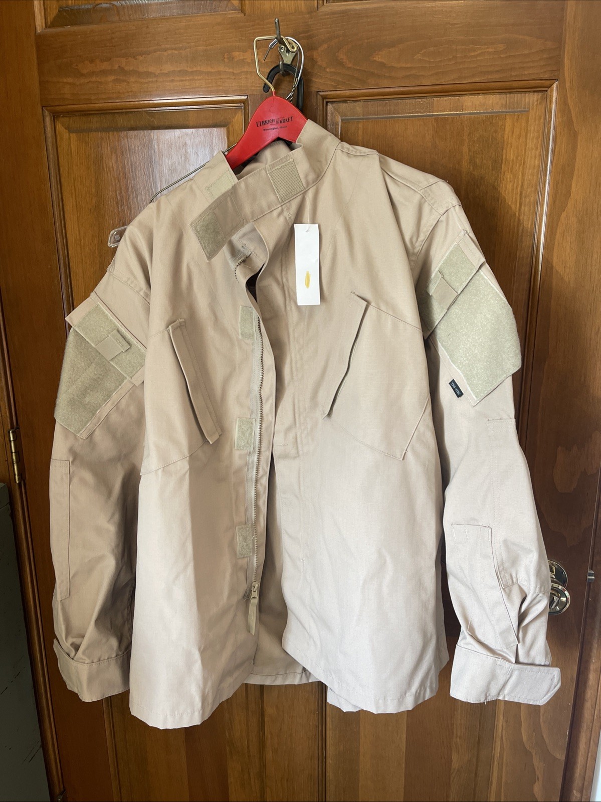 Tru-Spec Tactical Response Uniform Shirt Khaki Mens Large Regular Brand New