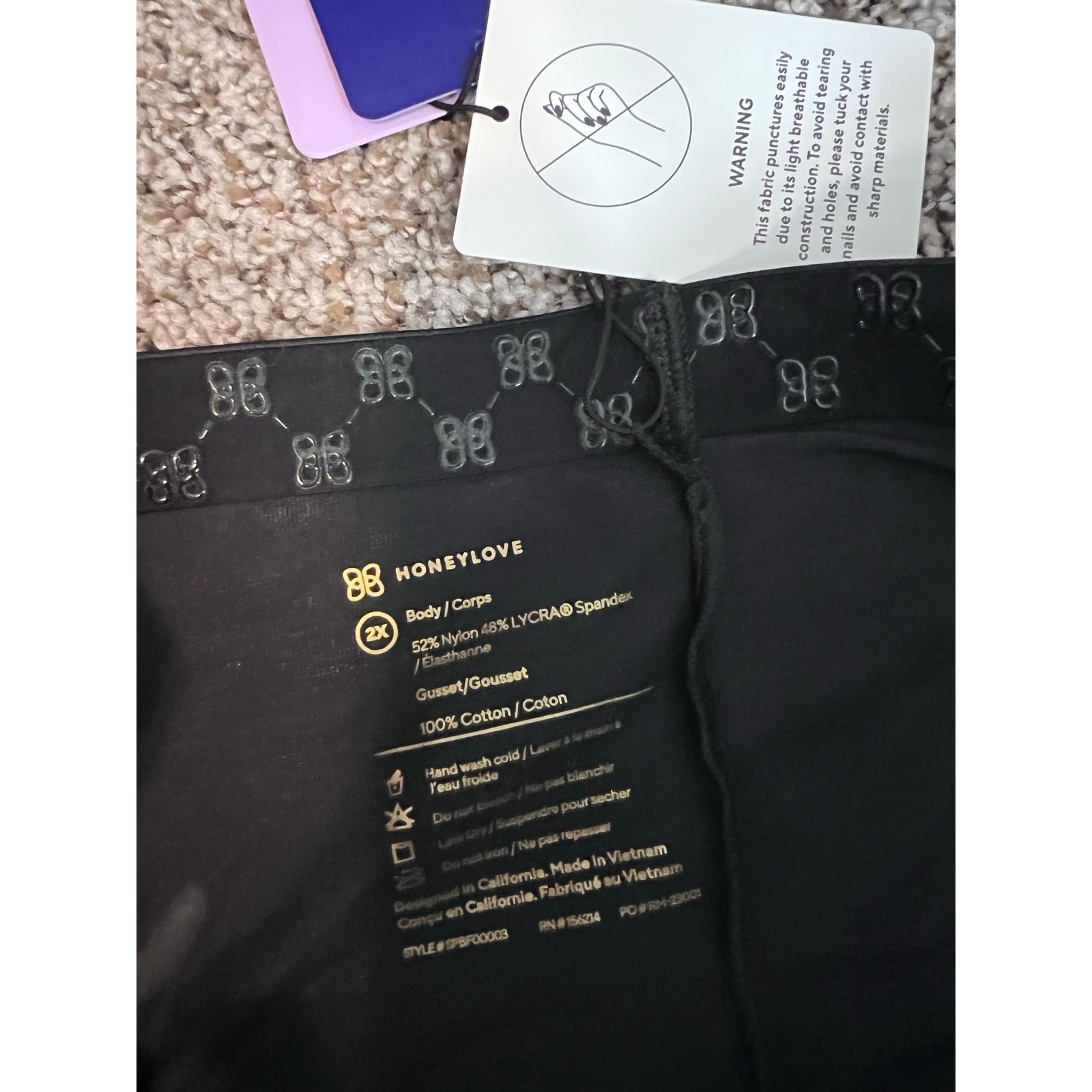 Honey love shapewear nwt