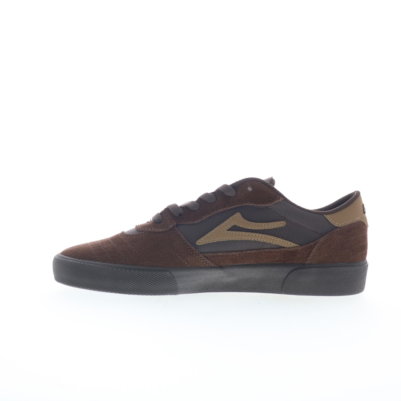 Lakai Cambridge Mens Brown Suede Lace Up Skate Inspired Sneakers Shoes