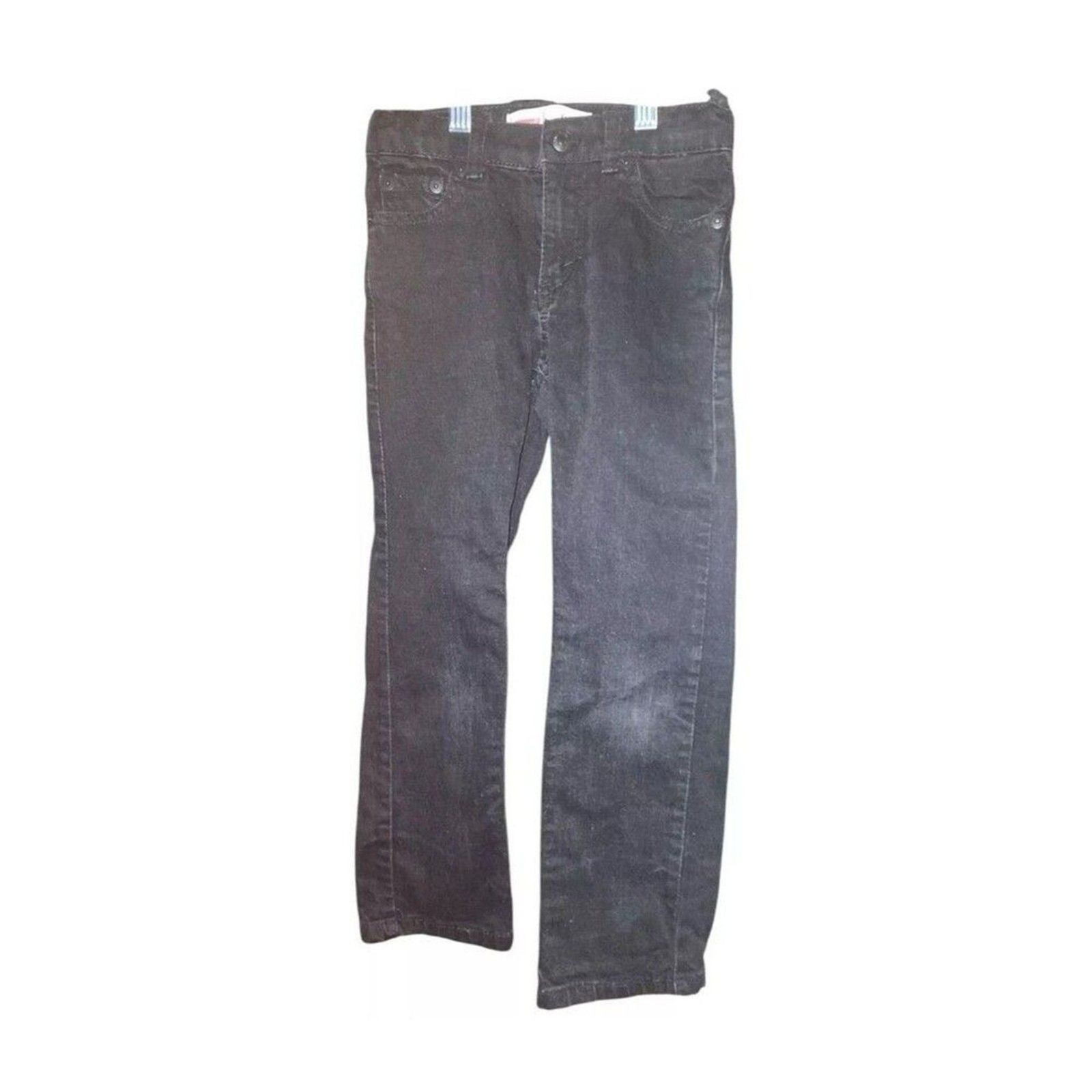 Levi’s 511 Boys 6 Reg Slim Leg Jeans Black Stretch Adjustable Waist