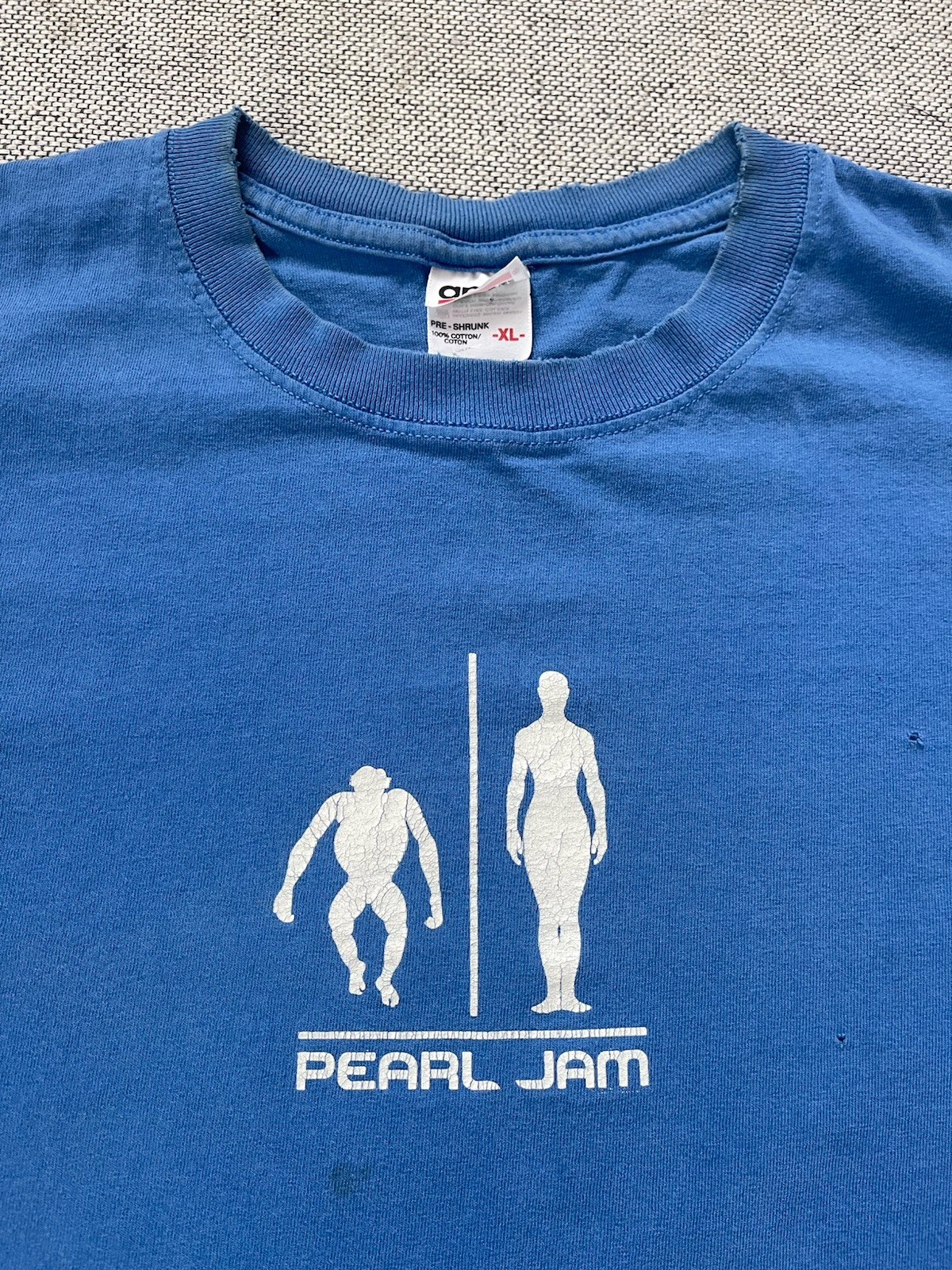 Vintage Y2K Blue year 2000 Pearl Jam Binaural Tour t shirt Adult XL
