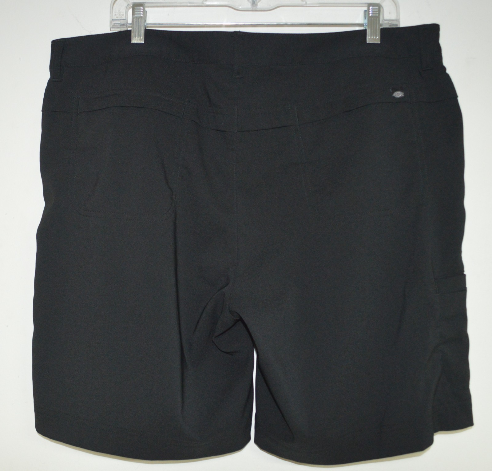 Dickies Women’s Performance Shorts Size 16 Black Stretch Golf Pickleball