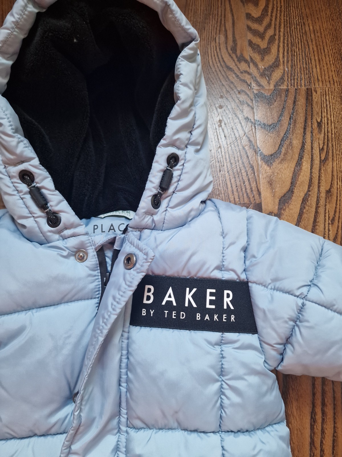 Ted Baker padded snow suit blue all in one age 3-6 months Excellent condition