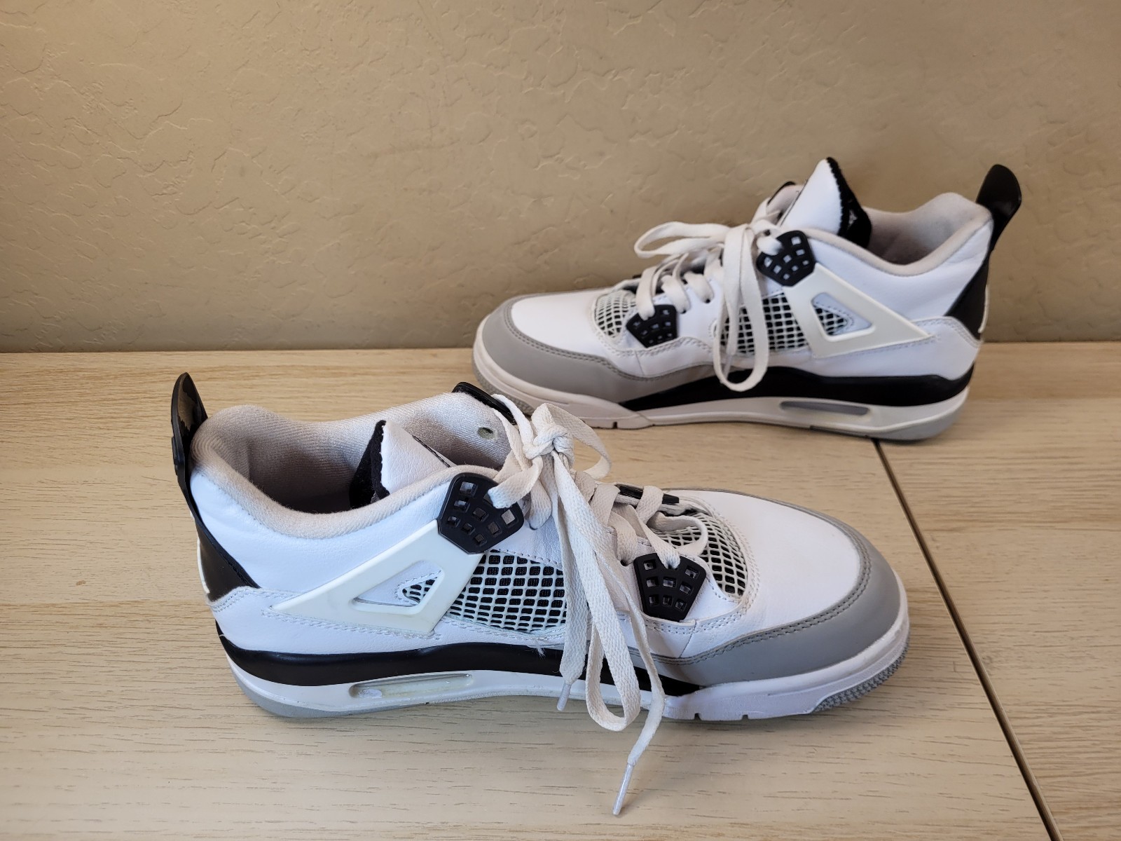 Jordan 4 Retro Military Black White DH6927-111 Shoes Sneakers Mens Size 8.5