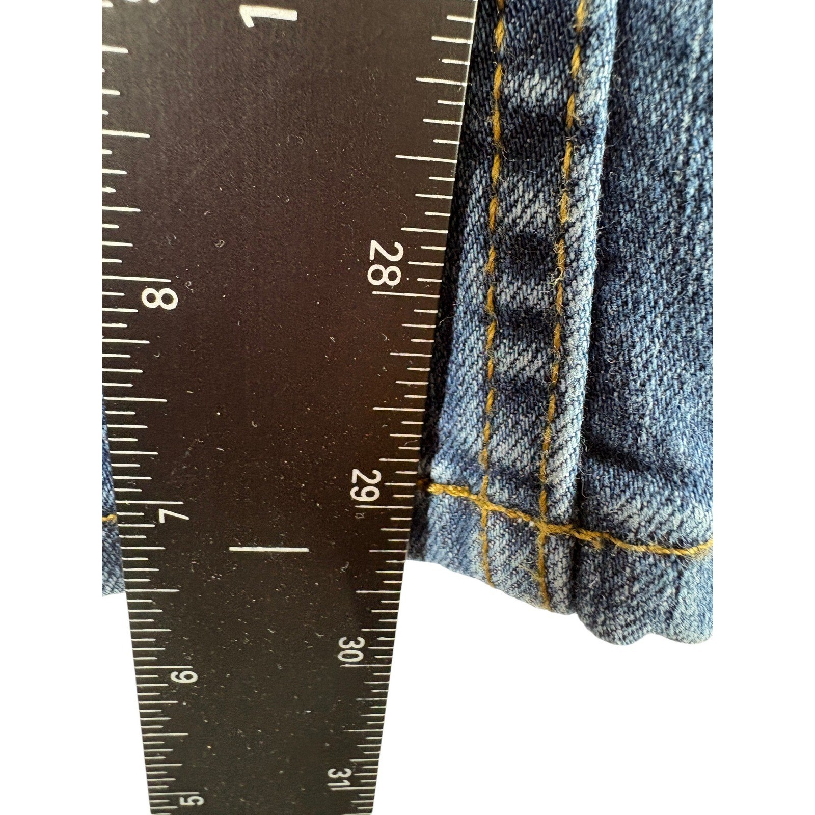 Carhartt Relaxed Fit Jeans Mens 42×30 Blue Denim Straight Leg Workwear Casual