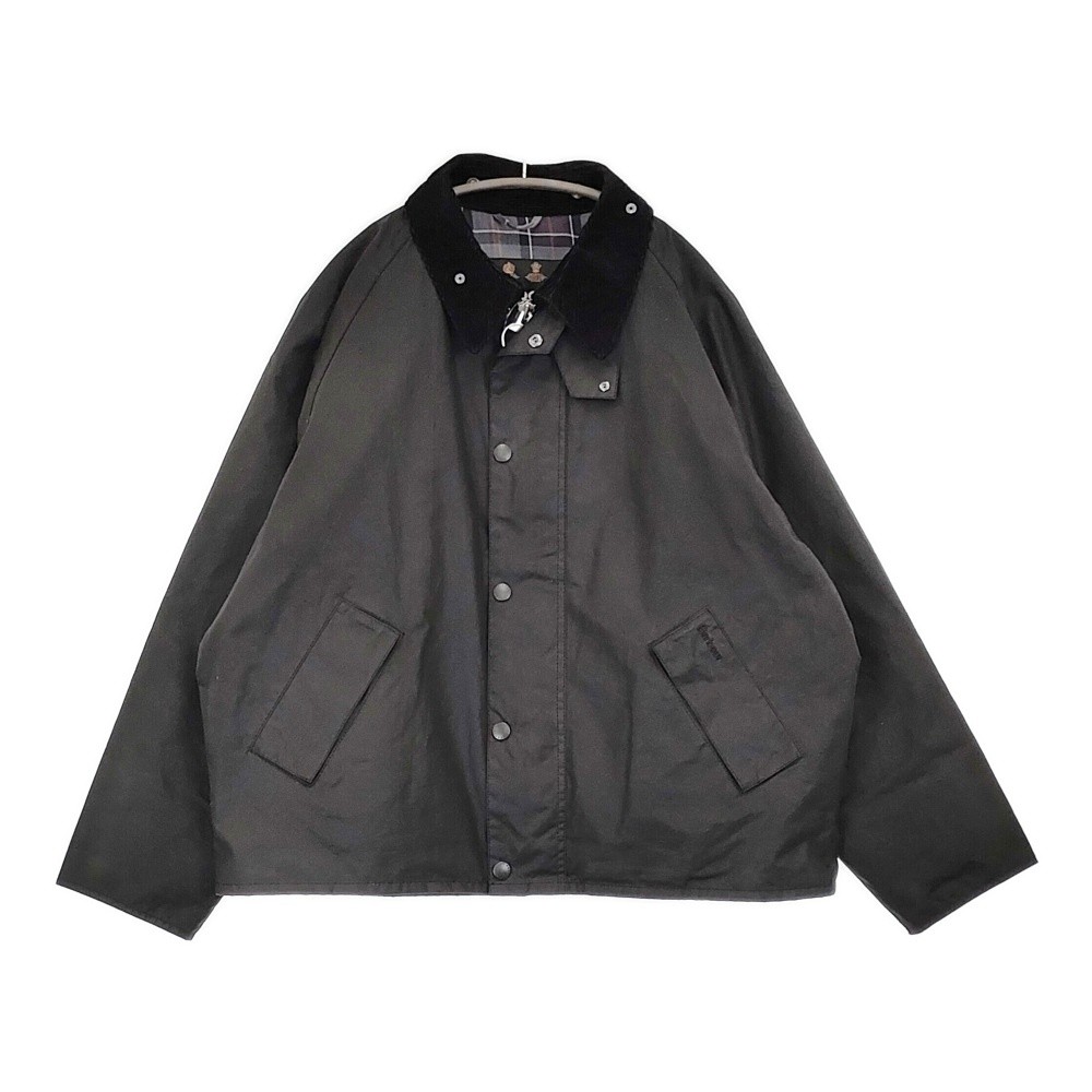 Barbour Transport Wax Jacket, Size 40, 242MWX1678 Jacket black 6-0407T♪